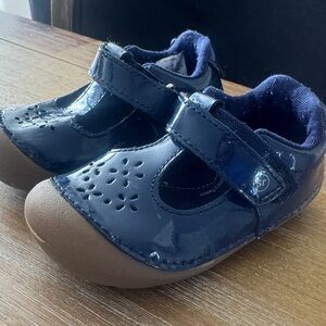 Stride rite 6 size walking Navy Blue Kids Shoes Mary Jane